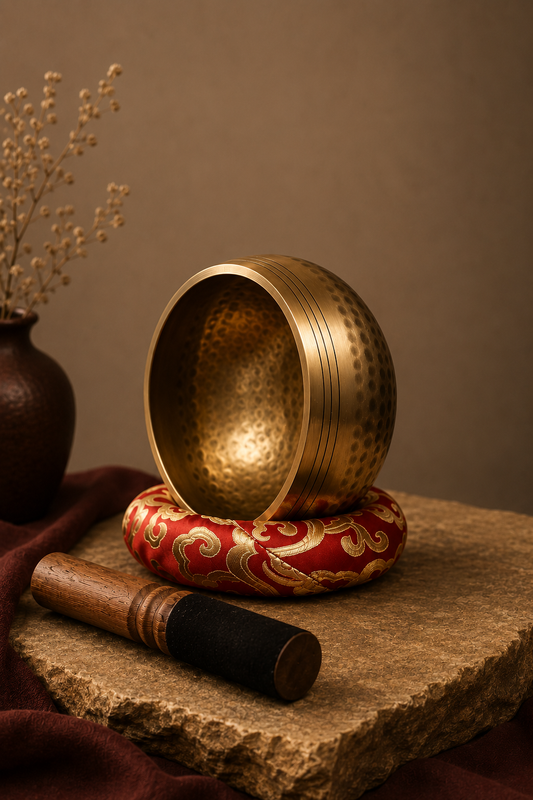 Bol Chantant Tibétain Traditionnel – 12 cm